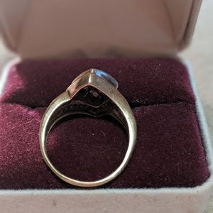 Size 9 Zales Diamond Dinner Ring